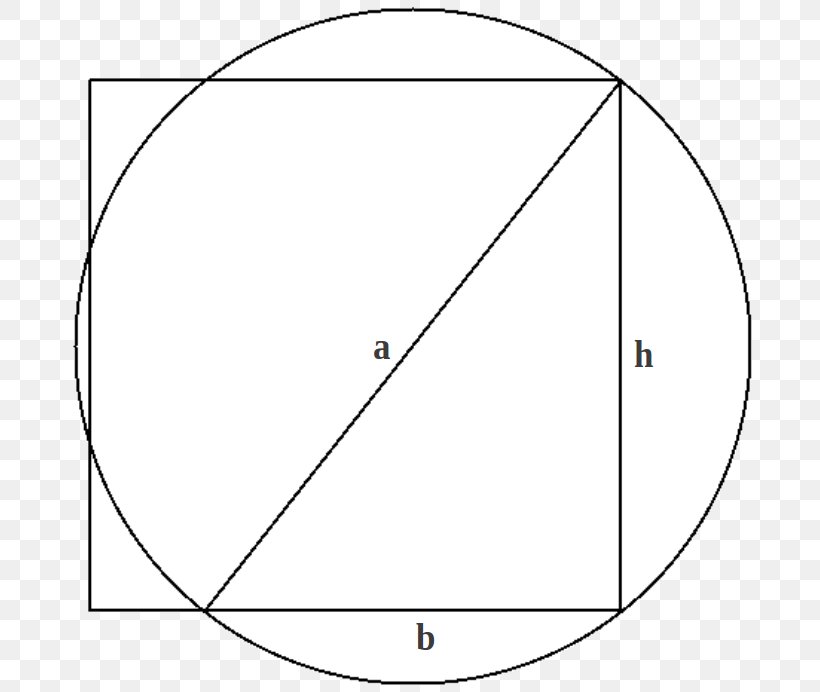 Circle Point Angle Drawing White, PNG, 710x692px, Point, Area, Black And White, Diagram, Drawing Download Free