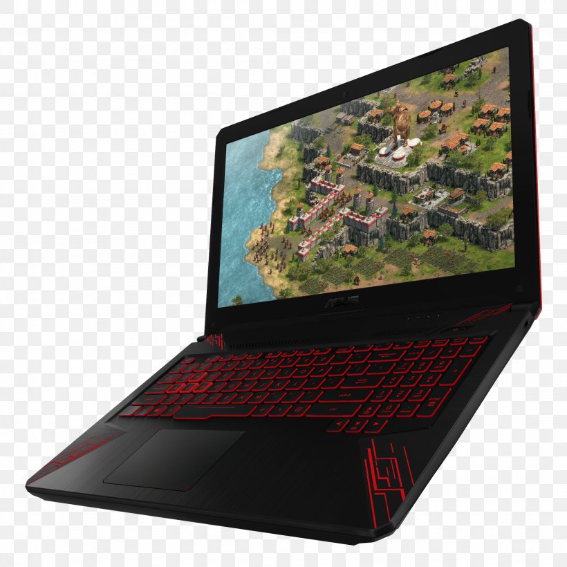 Laptop Intel ASUS TUF Gaming FX504 Gaming Computer, PNG, 2048x2048px, Laptop, Asus, Computer, Electronic Device, Gaming Computer Download Free