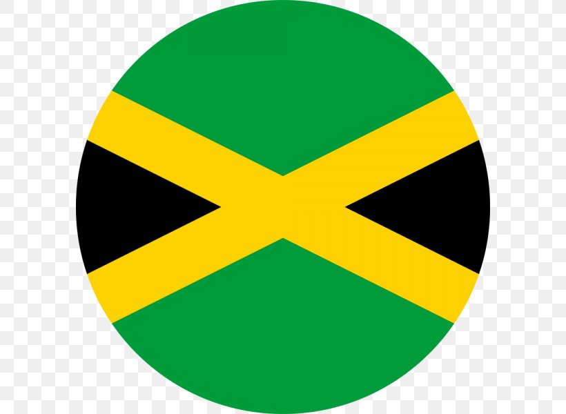 Flag Of Jamaica Clip Art, PNG, 600x600px, Flag Of Jamaica, Area, Flag, Gallery Of Sovereign State Flags, Green Download Free