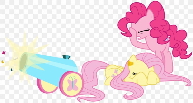 Pinkie Pie Fluttershy Twilight Sparkle Princess Luna Pony, PNG, 1224x653px, Watercolor, Cartoon, Flower, Frame, Heart Download Free