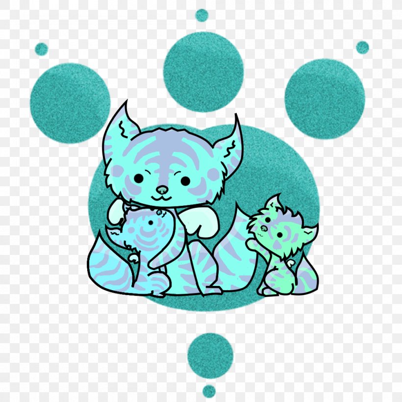 Canidae Dog Turquoise Character, PNG, 1000x1000px, Canidae, Aqua, Area, Art, Blue Download Free