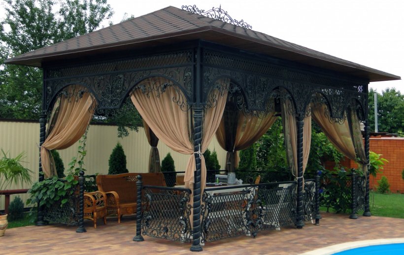 Gazebo Table Roof Garden Landscape Design, PNG, 1169x739px, Gazebo, Backyard, Bench, Canopy, Dacha Download Free