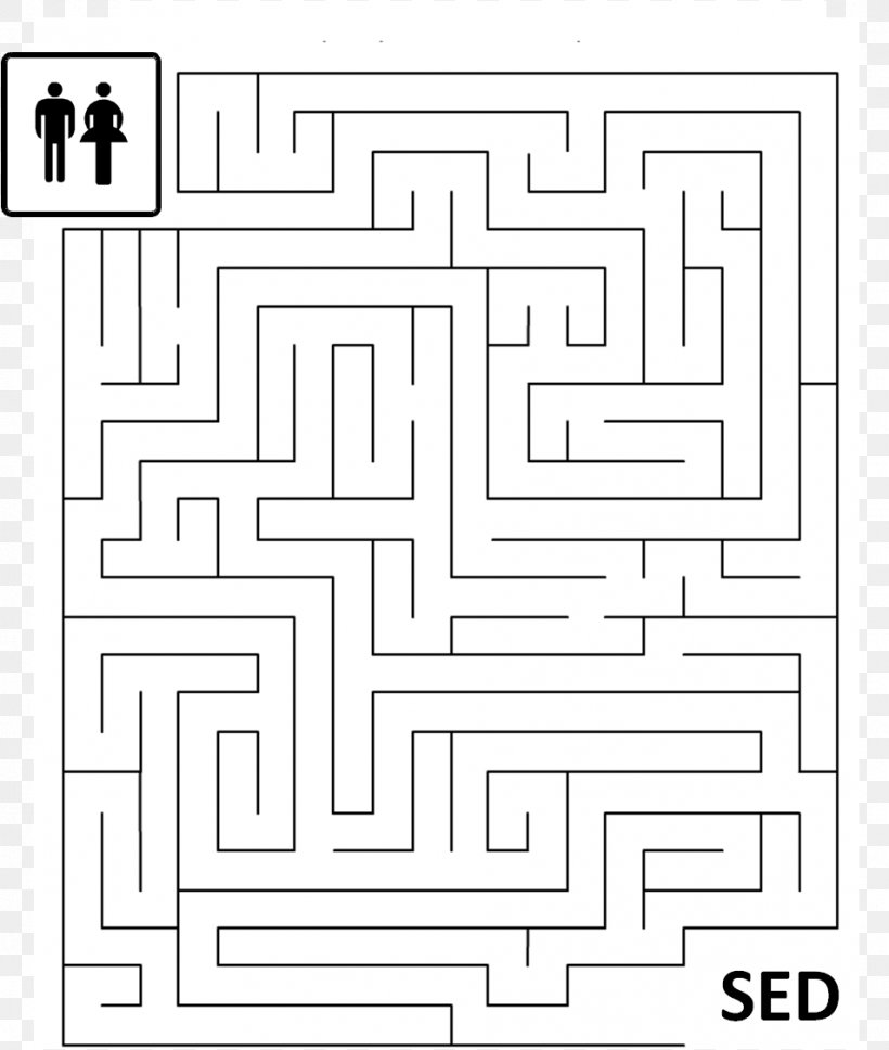 Maze Child Game, PNG, 954x1127px, Maze, Adibide, Area, Black And White, Child Download Free