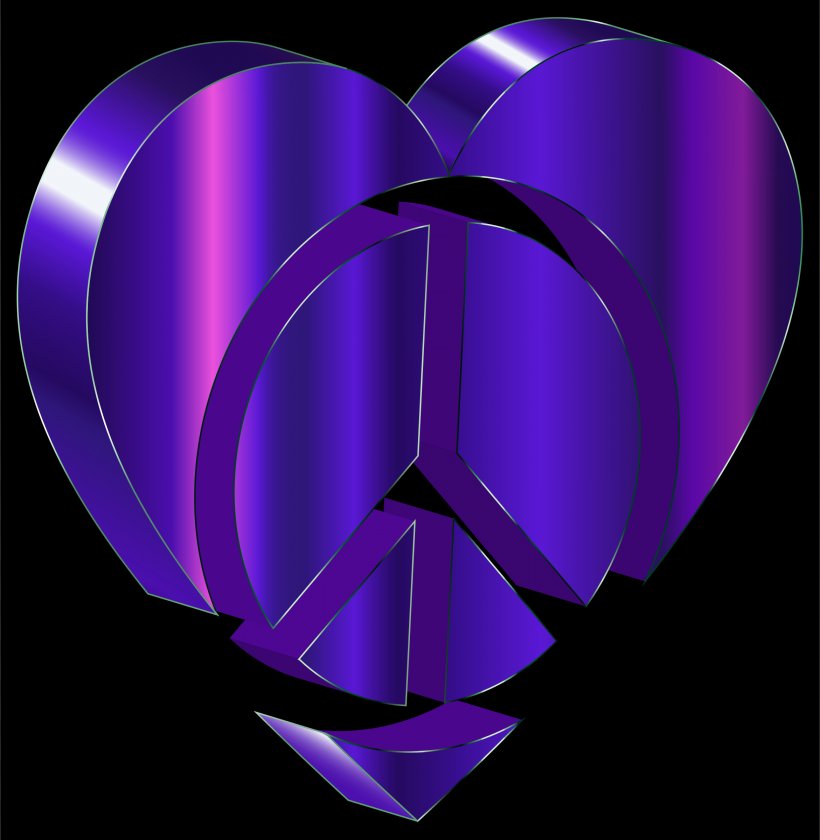 Peace Symbols Heart Desktop Wallpaper Clip Art, PNG, 2342x2400px, Watercolor, Cartoon, Flower, Frame, Heart Download Free
