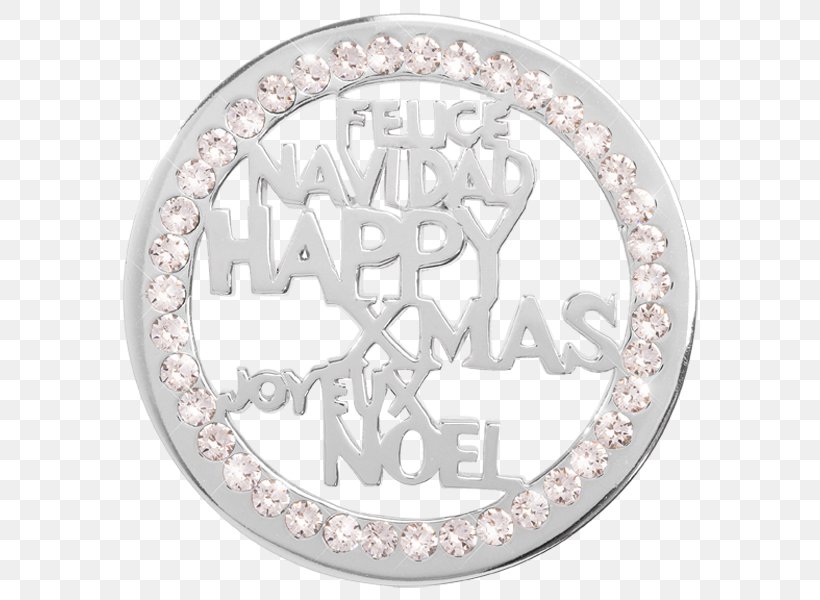 Silver Happy Xmas (War Is Over) Coin Body Jewellery Font, PNG, 600x600px, Silver, Body Jewellery, Body Jewelry, Coin, Happy Xmas Download Free