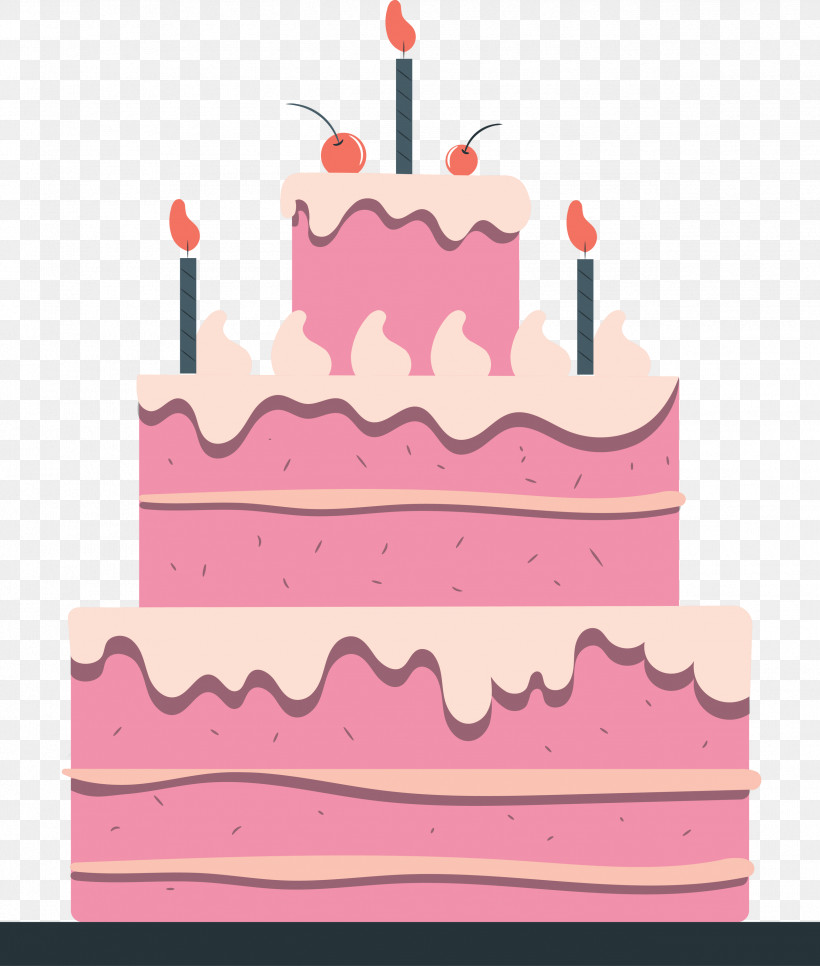 Birthday Cake, PNG, 2545x2999px, Birthday Cake, Birthday, Buttercream, Cake, Cake Decorating Download Free
