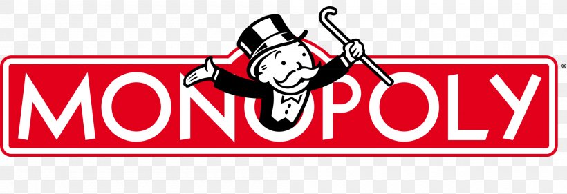 Monopoly Rich Uncle Pennybags Logo Board Game, PNG, 2000x687px