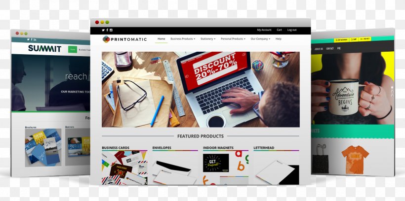 PrintSites Graphic Design Brand Advertising, PNG, 1266x630px, Printsites, Advertising, Brand, Display Advertising, Ecommerce Download Free