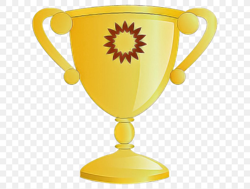 Trophy, PNG, 640x621px, Yellow, Award, Drinkware, Serveware, Smile Download Free