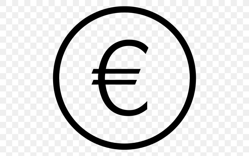Dollar Sign Euro Sign United States Dollar, PNG, 512x512px, Dollar Sign, Area, Australian Dollar, Black And White, Brand Download Free