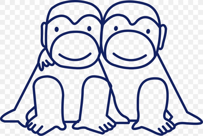 Orangutan Monkey Clip Art, PNG, 2085x1398px, Watercolor, Cartoon, Flower, Frame, Heart Download Free