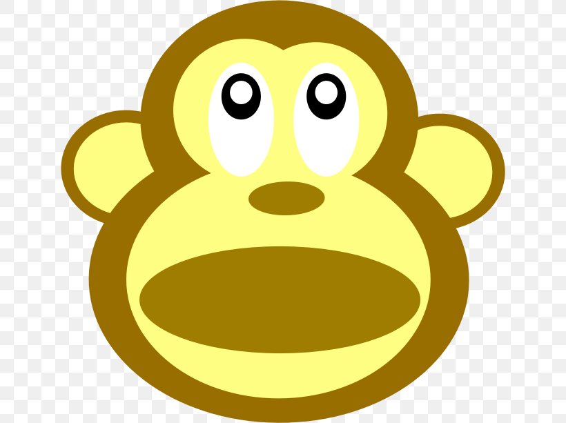 Ape Monkey Clip Art, PNG, 644x613px, Ape, Area, Baboons, Cartoon, Emoticon Download Free