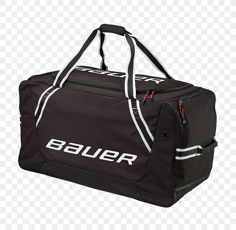 Bauer 850 Large Hockey Wheel Bag Bauer Hockey Bauer 850 Wheeled Hockey Goalie Bag Bauer 850 Hockey Carry Bag, PNG, 800x800px, Bauer Hockey, Backpack, Bag, Black, Brand Download Free