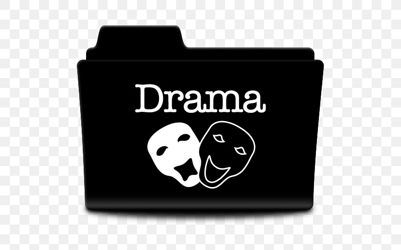 Drama Film, PNG, 512x512px, Drama, Black, Black And White, Brand, Deviantart Download Free