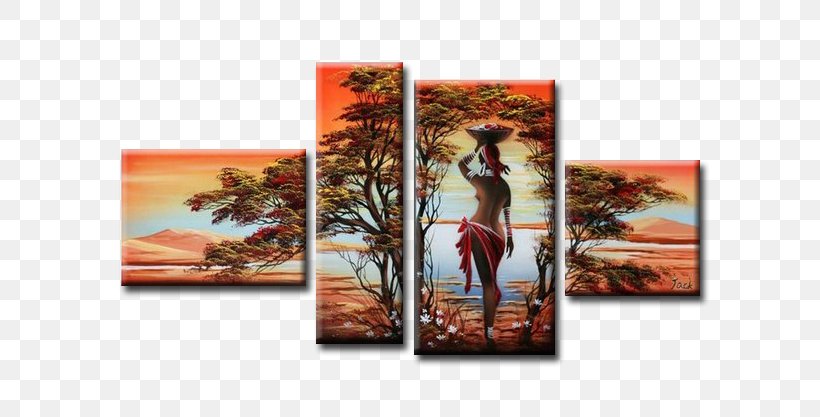 Oil Painting Canvas Africa Art, PNG, 604x417px, Painting, Advertising, Africa, Art, Canvas Download Free