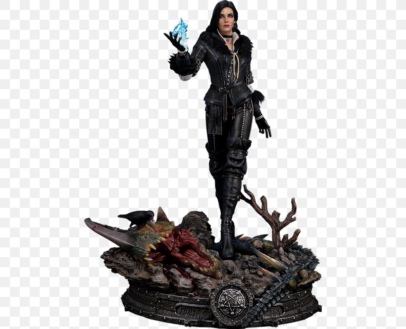 The Witcher 3: Wild Hunt Geralt Of Rivia Yennefer Statue, PNG, 480x665px, Witcher 3 Wild Hunt, Action Figure, Ciri, Figurine, Game Download Free