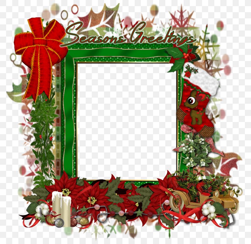Christmas Ornament Picture Frames, PNG, 800x800px, Christmas Ornament, Christmas, Christmas Decoration, Decor, Flower Download Free