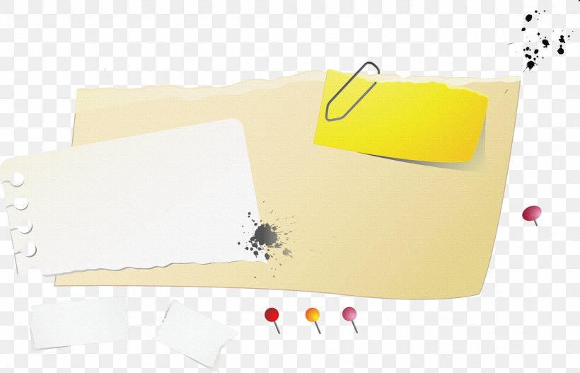Paper Brand, PNG, 1280x823px, Paper, Brand, Material, Yellow Download Free