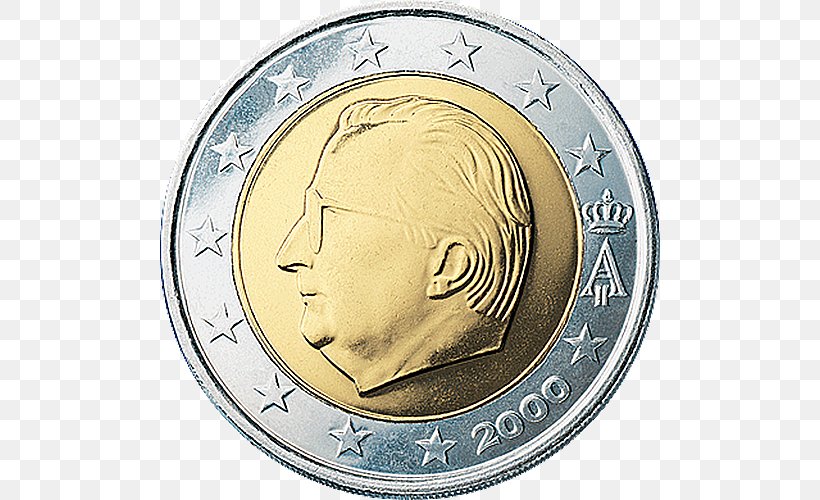 Belgium Belgian Euro Coins 2 Euro Coin, PNG, 500x500px, 1 Euro Coin, 2 Euro Cent Coin, 2 Euro Coin, 2 Euro Commemorative Coins, Belgium Download Free