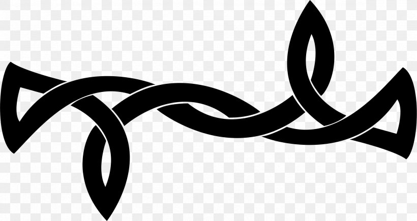 Celtic Knot Celts Clip Art, PNG, 2355x1250px, Celtic Knot, Art, Black And White, Brand, Celtic Art Download Free