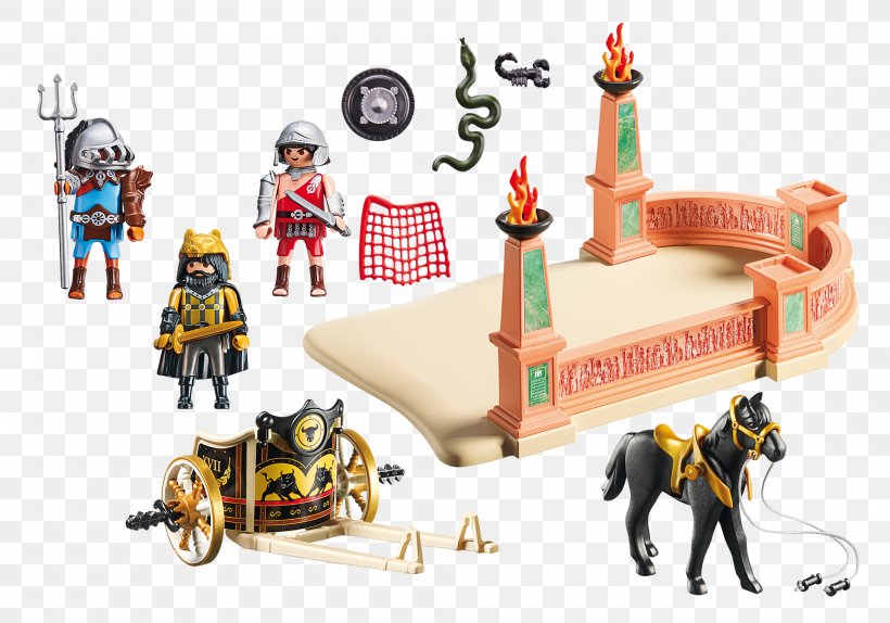 Gladiator Playmobil Toy Chariot LEGO, PNG, 2000x1400px, Gladiator, Action Toy Figures, Arena, Chariot, Circus Download Free