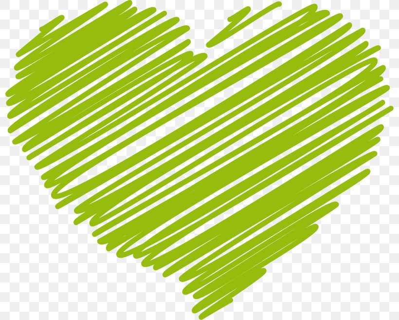 Green Lines Painted Heart, PNG, 798x657px, Paper, Area, Grass, Green, Heart Download Free
