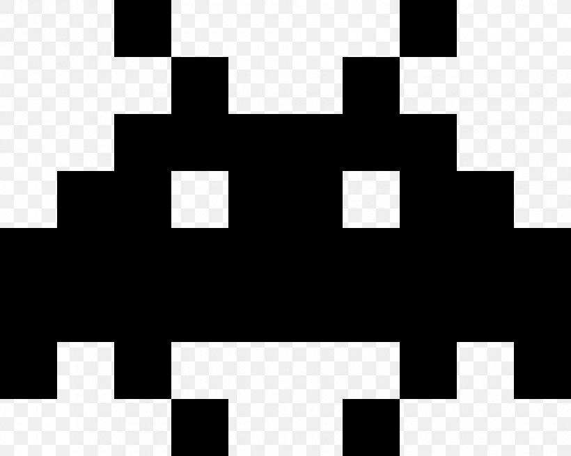 Space Invaders Video Game Clip Art, PNG, 980x784px, 8bit Color, Space Invaders, Arcade Game, Black, Black And White Download Free