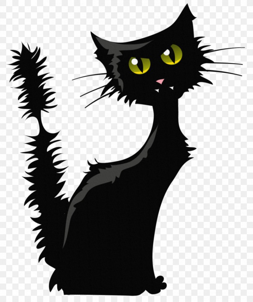 Cat Silhouette, PNG, 1500x1794px, Cat, Black Cat, Cartoon, Drawing, Line Art Download Free