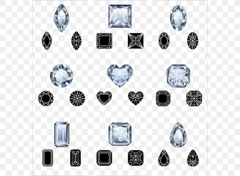 Diamond Gemstone Vecteur, PNG, 600x600px, Diamond, Blue, Body Jewelry, Brand, Crystal Download Free