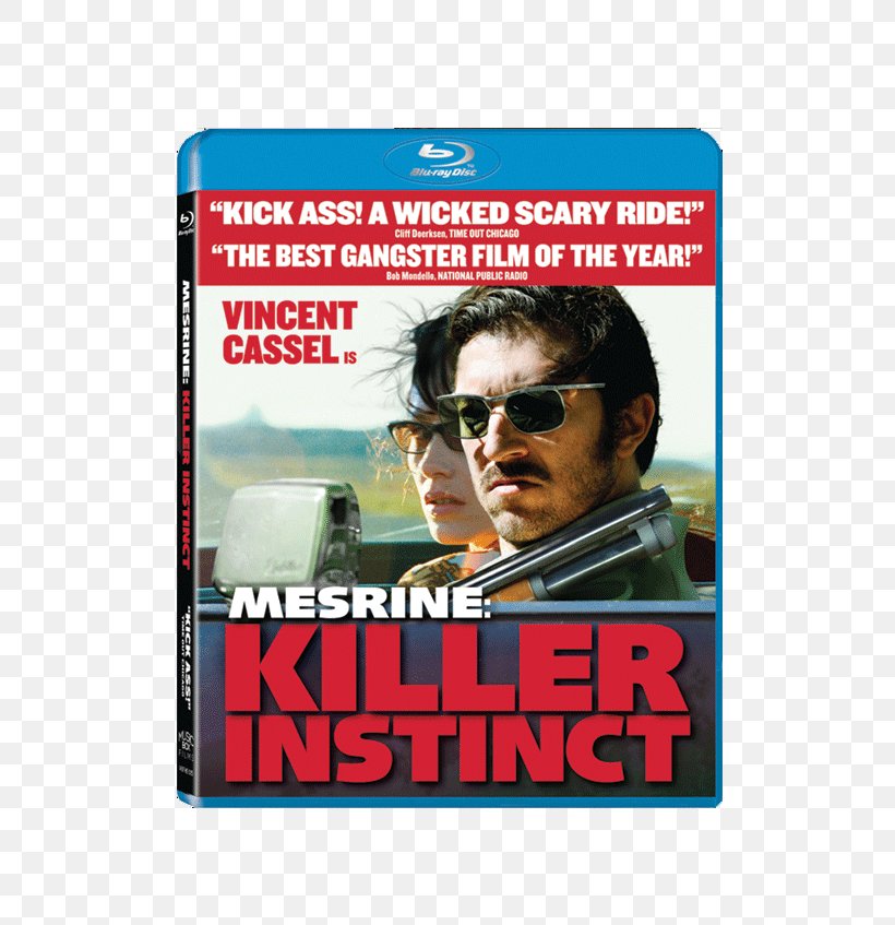 Jacques Mesrine Mesrine: Killer Instinct Blu-ray Disc Film, PNG, 600x847px, Bluray Disc, Dvd, Film, Music Box Films, Poster Download Free
