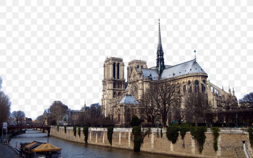 Notre-Dame De Paris Eiffel Tower Cathedral High-definition Television Wallpaper, PNG, 1920x1200px, Notredame De Paris, Building, Cathedral, City, Display Resolution Download Free