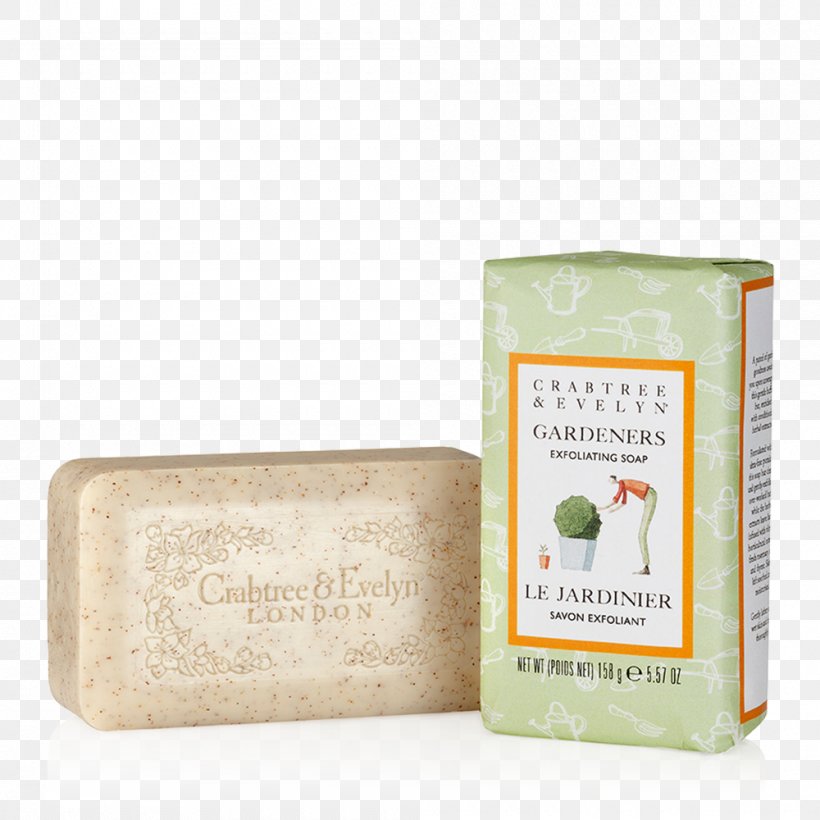 Soap Exfoliation Crabtree Evelyn Gardening Png 1000x1000px