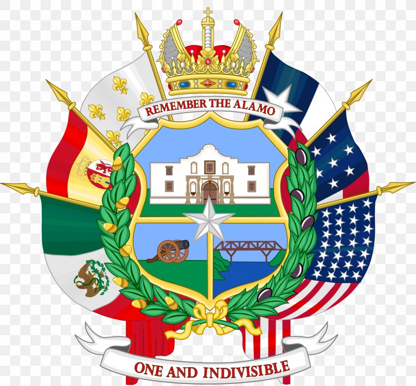 The Alamo Seal Of Texas Flag Of Texas Six Flags Over Texas Republic Of Texas, PNG, 2000x1854px, Alamo, Badge, Crest, Emblem, Flag Download Free