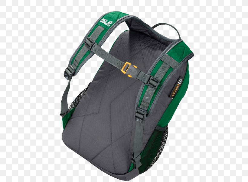 Backpack Bag Jack Wolfskin Green Liter, PNG, 600x600px, Backpack, Azalea, Bag, Centimeter, Child Download Free
