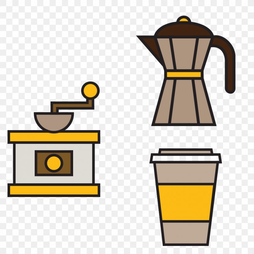 Coffeemaker Latte Icon, PNG, 945x945px, Coffee, Coffee Bean, Coffee Cup, Coffeemaker, Cup Download Free