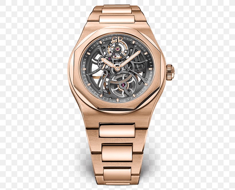 Girard-Perregaux Skeleton Watch Automatic Watch Tourbillon, PNG, 417x666px, Girardperregaux, Automatic Watch, Brand, Brown, Bucherer Group Download Free