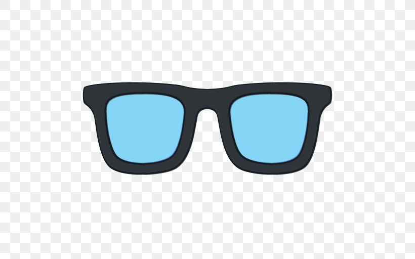 Glasses, PNG, 512x512px, Watercolor, Clothing, Contact Lens, Emoji, Glasses Download Free