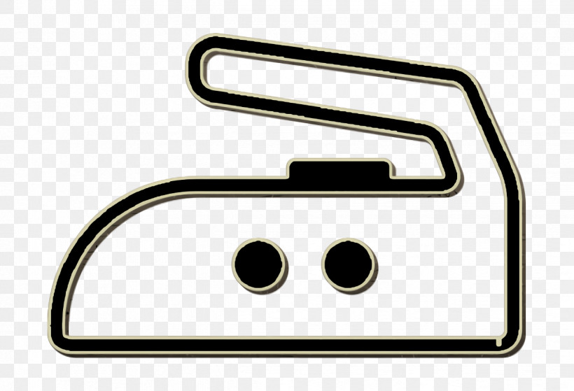 Iron Icon Iron Side Outline With Two Dots Icon Signs Icon, PNG, 1238x844px, Iron Icon, Cleaning, Clothes Iron, Dry Cleaning, Ironing Download Free