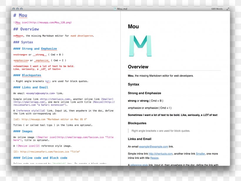 Markdown Text Editor Markup Language Plain Text, PNG, 2504x1880px, Markdown, Area, Brand, Editing, Formatted Text Download Free