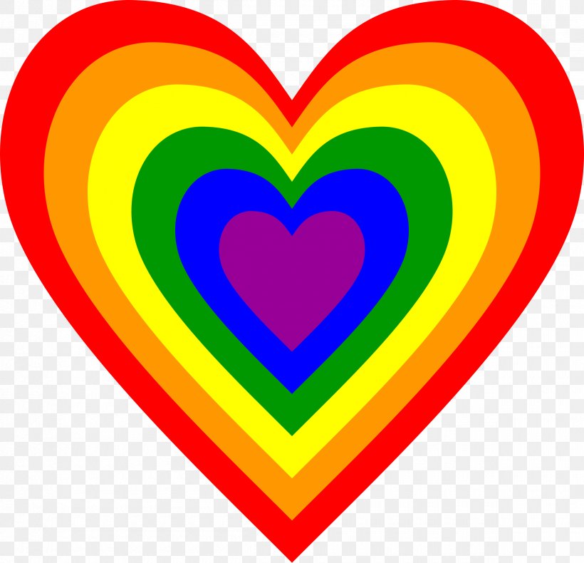 Rainbow Flag Heart Clip Art, PNG, 2400x2315px, Watercolor, Cartoon, Flower, Frame, Heart Download Free