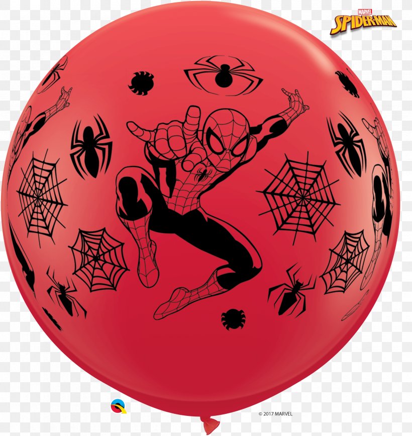 Toy Balloon Spider-Man Birthday Latex, PNG, 2420x2560px, Balloon, Bicycle Helmet, Birthday, Flower Bouquet, Helium Download Free