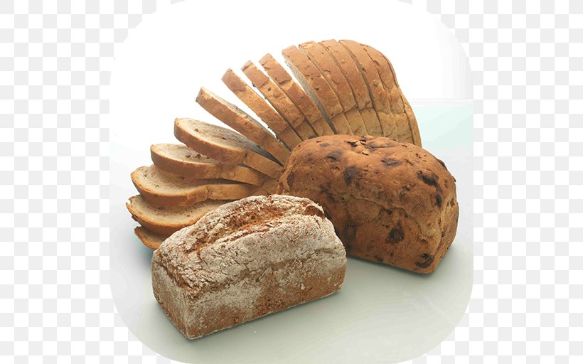 Rye Bread Pumpernickel Graham Bread Brown Bread Sourdough, PNG, 512x512px, Rye Bread, Baked Goods, Bread, Brown Bread, Commodity Download Free