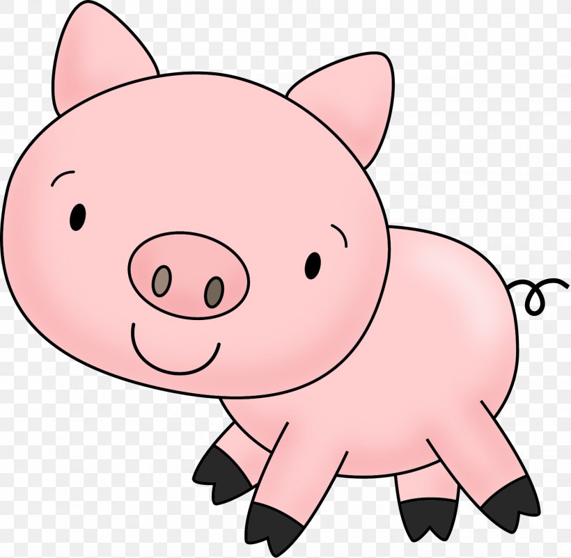 Domestic Pig Clip Art, PNG, 1529x1496px, Miniature Pig, Cartoon, Clip Art, Domestic Pig, Dots Per Inch Download Free