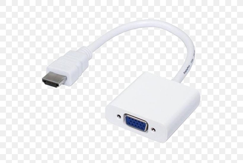 Laptop Graphics Cards & Video Adapters VGA Connector HDMI, PNG, 550x550px, Laptop, Adapter, Cable, Computer Monitors, Data Transfer Cable Download Free