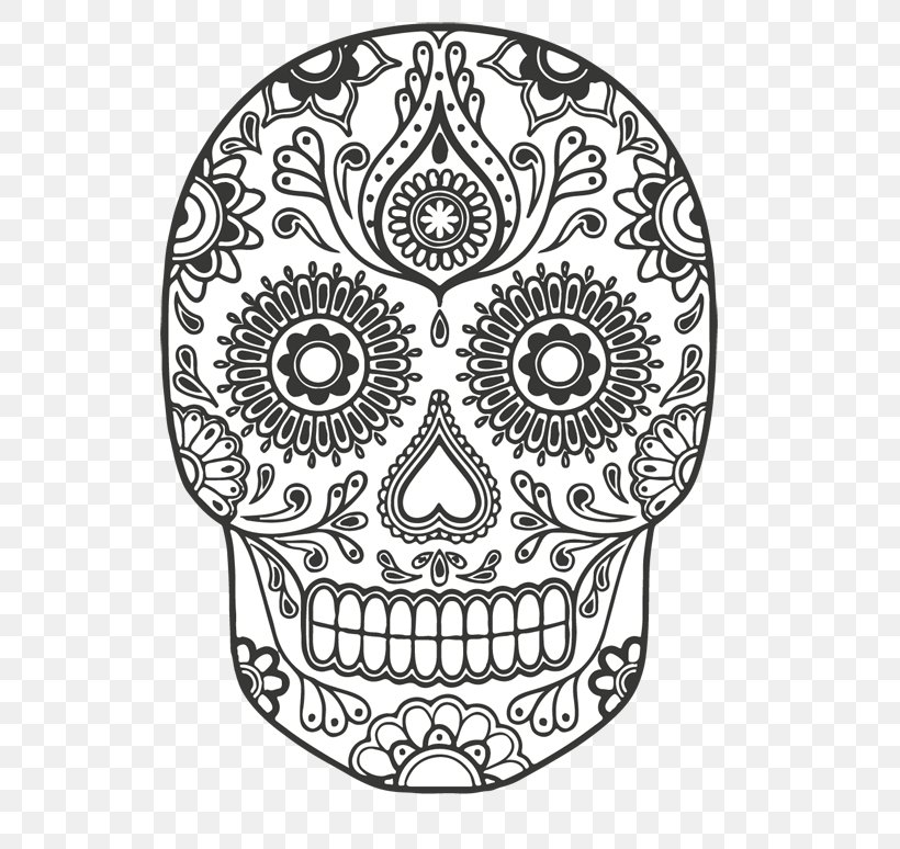 Skull Sticker Wall Decal Adhesive, PNG, 631x774px, Skull, Adhesive, Black And White, Bone, Color Download Free
