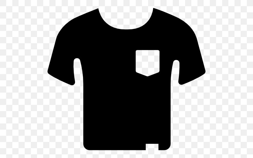 T-shirt Logo Shoulder Sleeve, PNG, 512x512px, Tshirt, Active Shirt, Black, Black And White, Brand Download Free