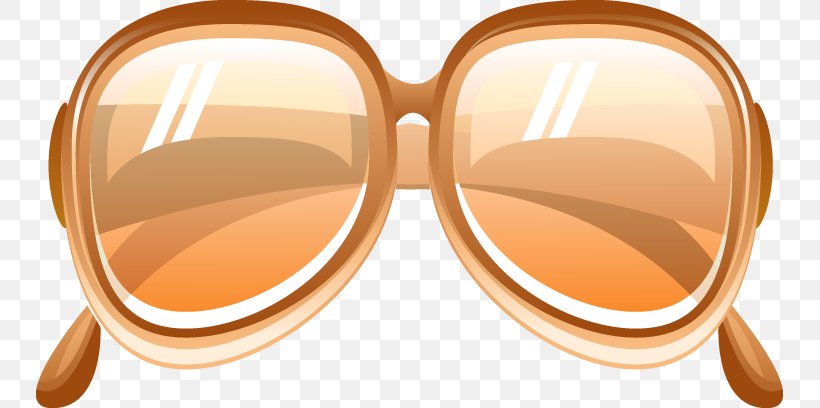 Sunglasses, PNG, 747x408px, Glasses, Beach, Brown, Caramel Color, Cartoon Download Free
