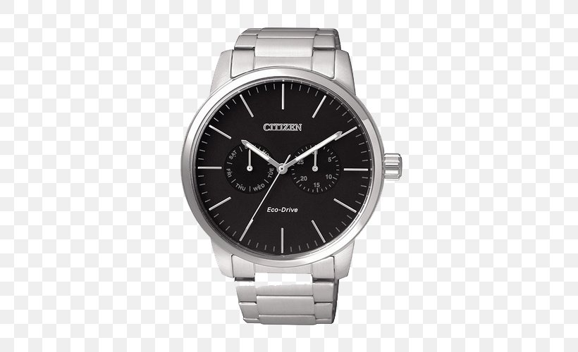 Watch Citizen Holdings Eco-Drive Quartz Clock, PNG, 500x500px, Watch, Brand, Chronograph, Citizen Holdings, Citizen Watch Download Free