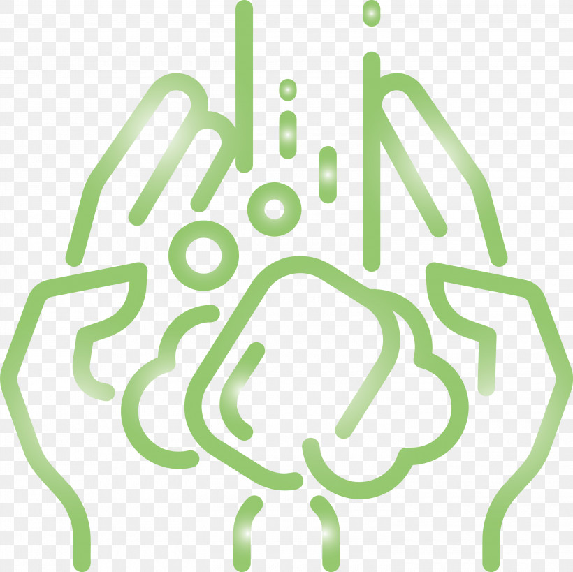 Corona Virus Disease Washing Hand Cleaning Hand, PNG, 3000x2998px, Corona Virus Disease, Cleaning Hand, Green, Line, Logo Download Free