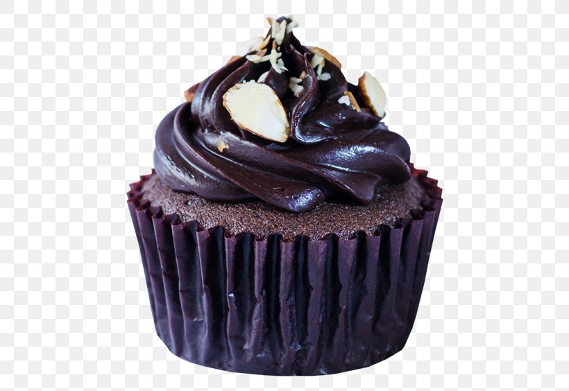 Cupcake Chocolate Truffle Chocolate Cake Ganache, PNG, 564x564px, Cupcake, Buttercream, Cake, Chocolate, Chocolate Cake Download Free